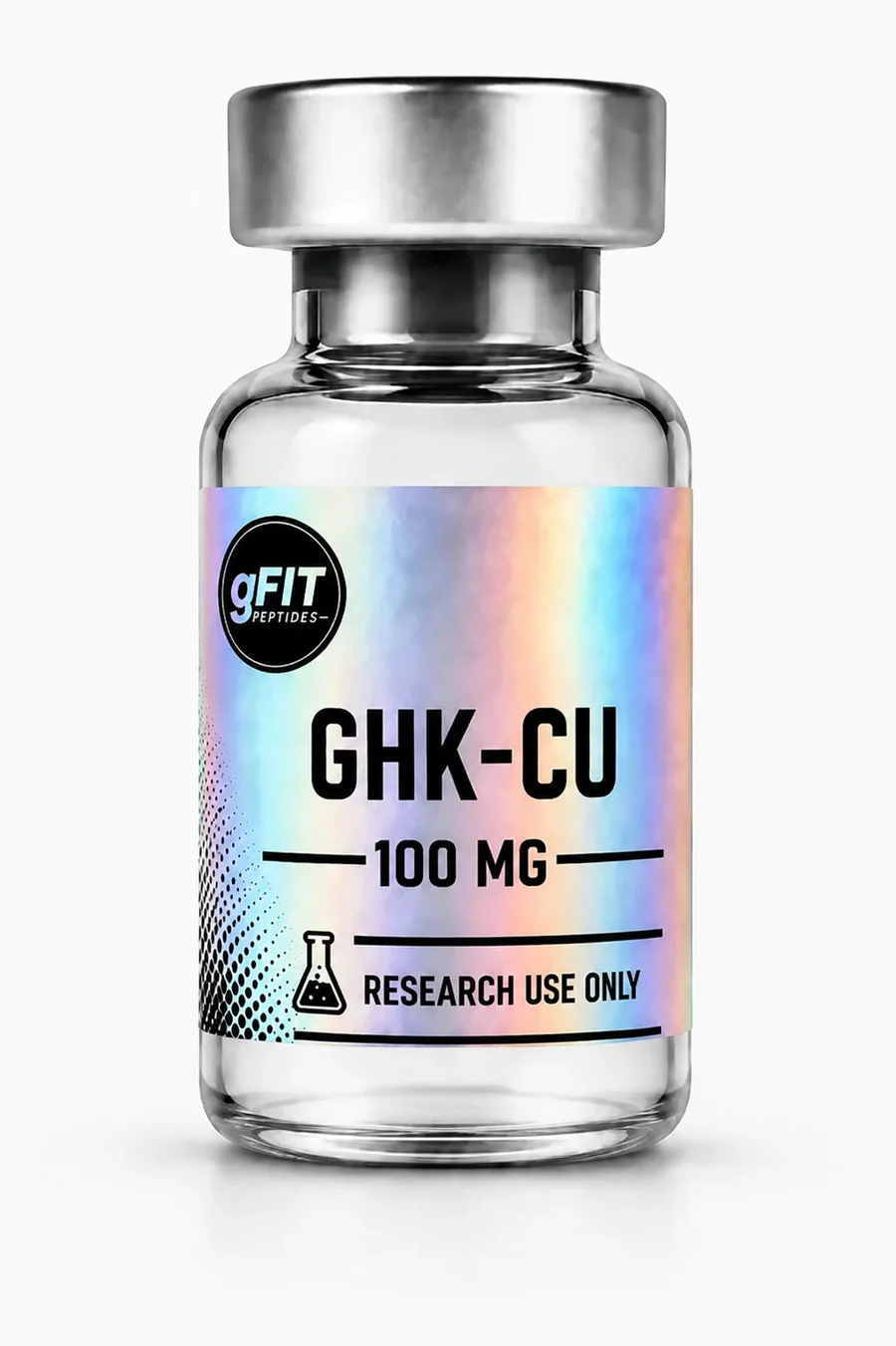 GHK-CU 100mg peptido flakonas
