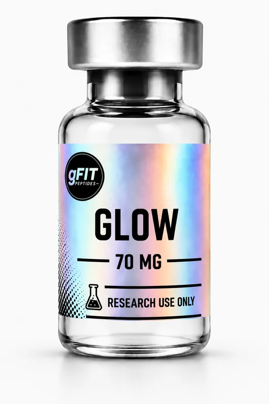 GLOW 70mg peptido flakonas