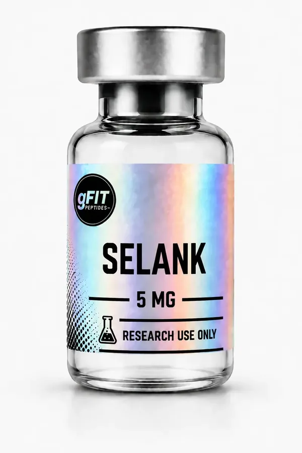 Selank 5mg peptido flakonas