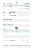 BPC-157 10mg laboratorinio tyrimo sertifikatas (COA)