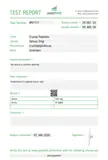 Semax 5mg laboratorinio tyrimo sertifikatas (COA)